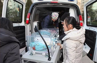 辛集市妇婴监护型护送